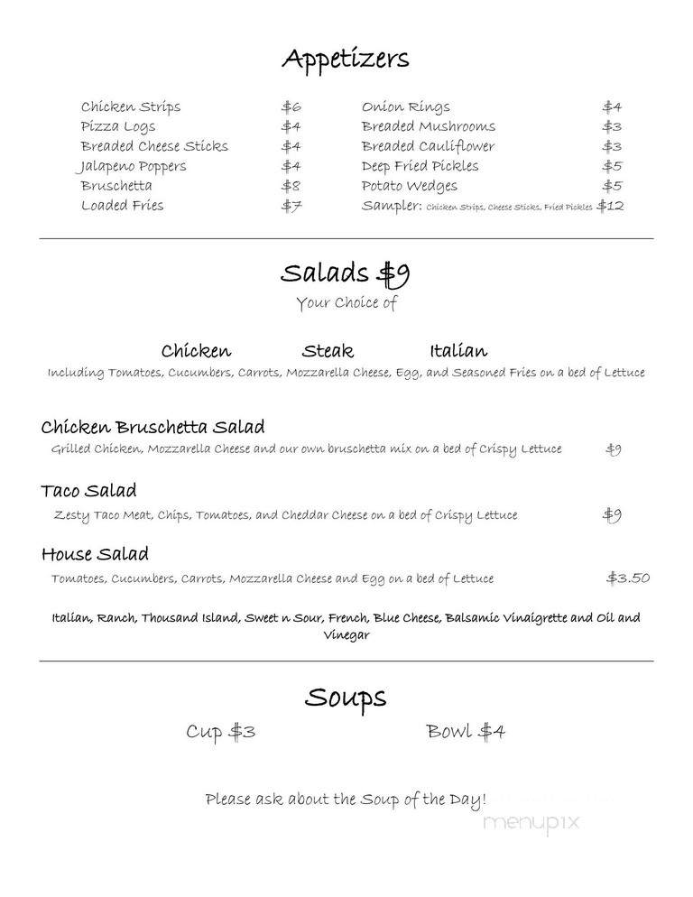 Hut Restaurant - Herndon, PA menu_pic