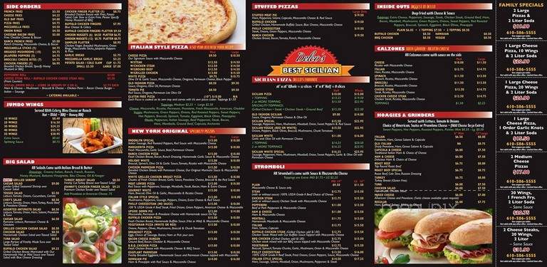 Italian Style Pizza - Folcroft, PA menu_pic