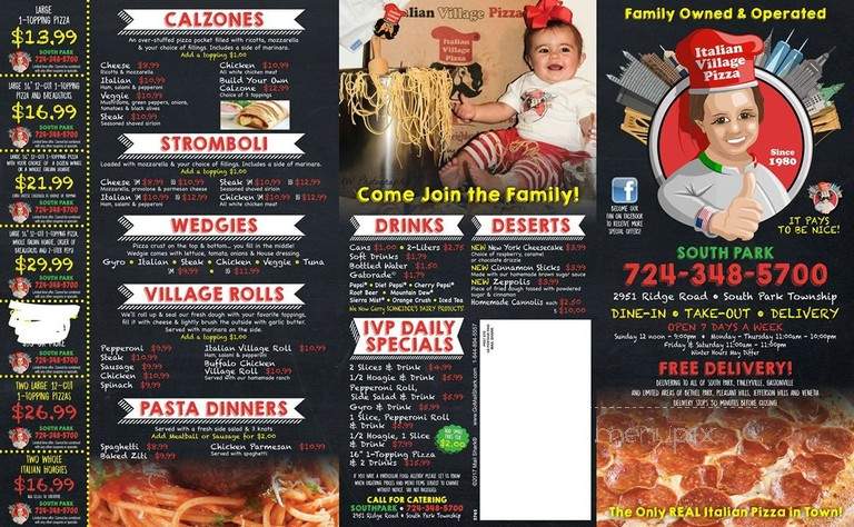 Italian Village Pizza - Bethel Park, PA