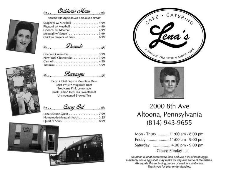 Lena's Cafe - Altoona, PA