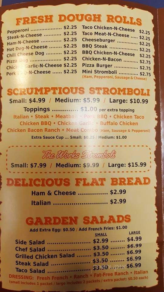 Linda's Little General - Hopewell, PA menu_pic