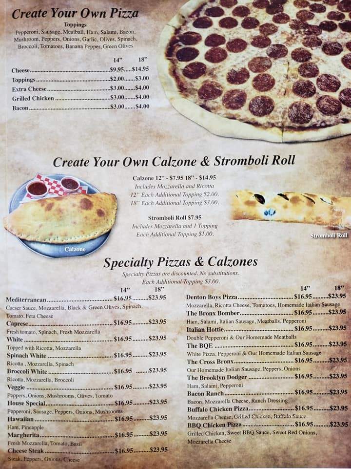 Little Nicky's Pizza - Allentown, PA menu_pic
