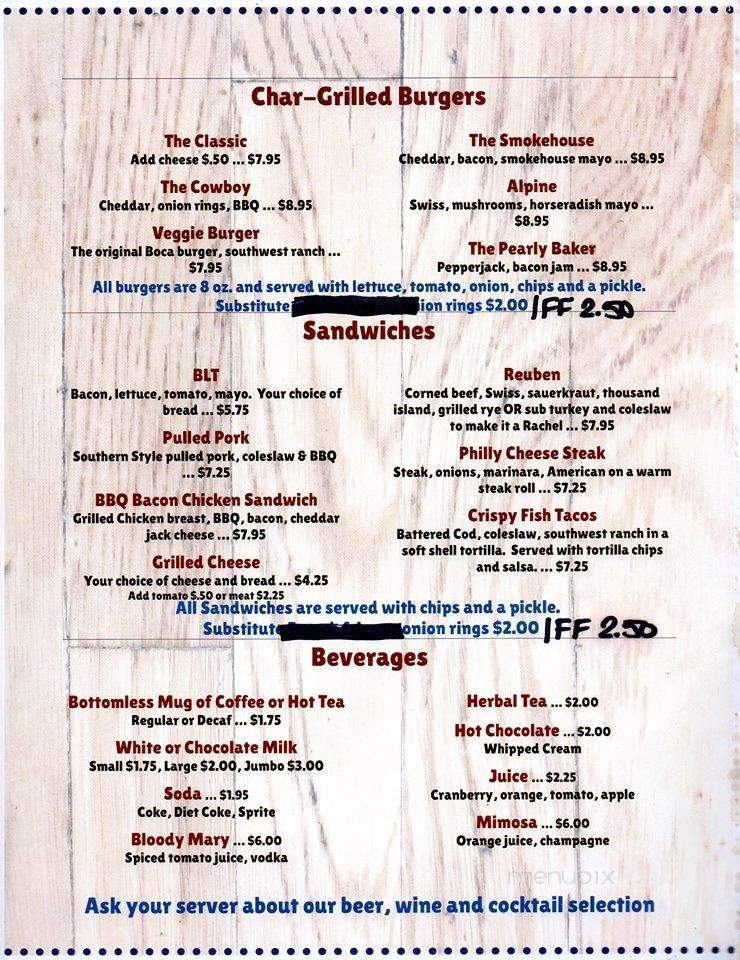 Mueller's Too Restaurant - Easton, PA menu_pic