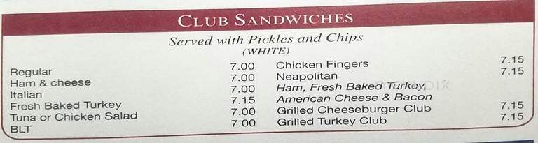 Neapolitan Italian Eatery - New Philadelphia, PA menu_pic