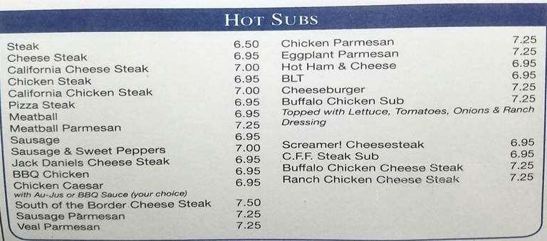 Neapolitan Italian Eatery - New Philadelphia, PA menu_pic