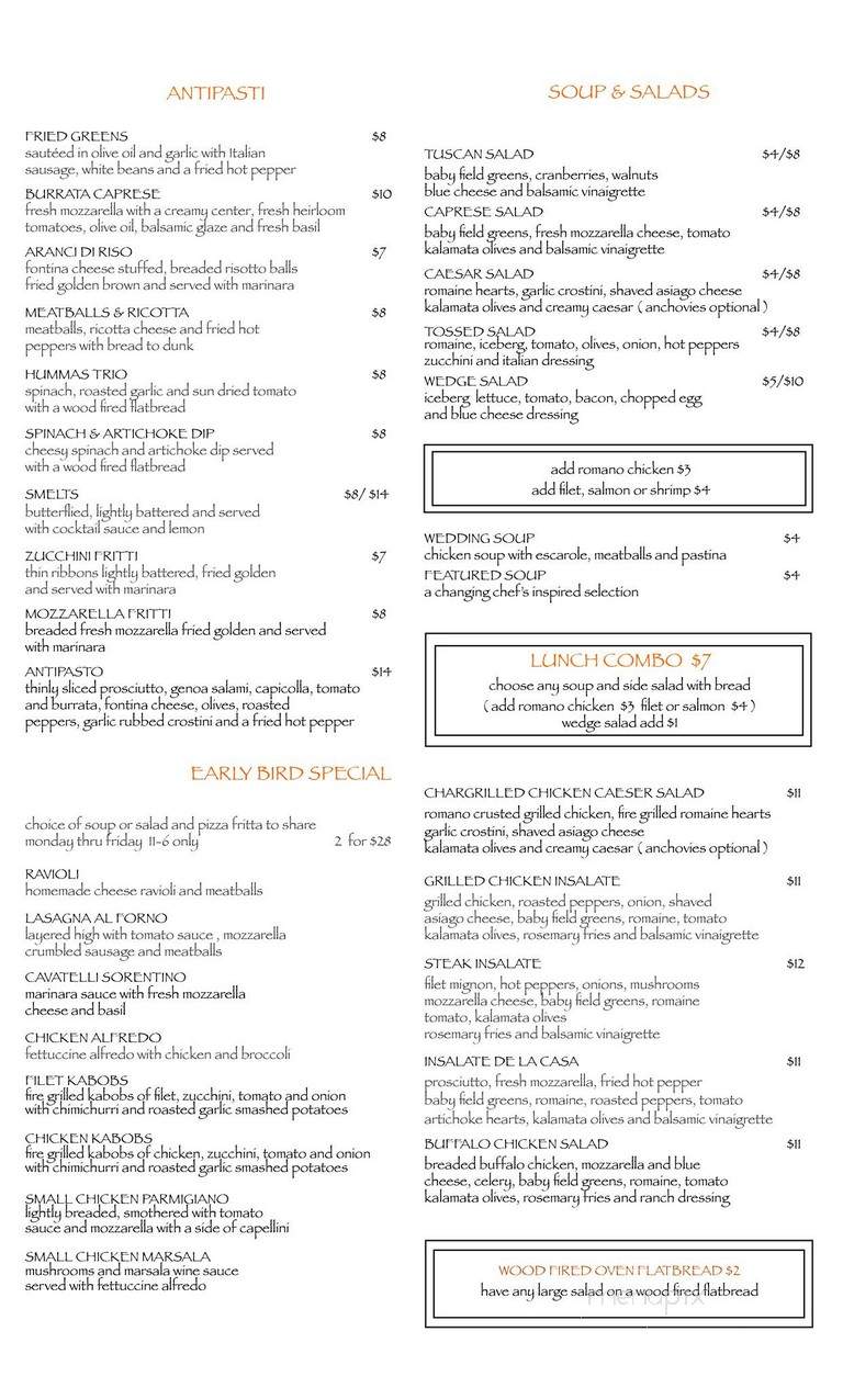 Nino's 2 Tomato - New Castle, PA menu_pic