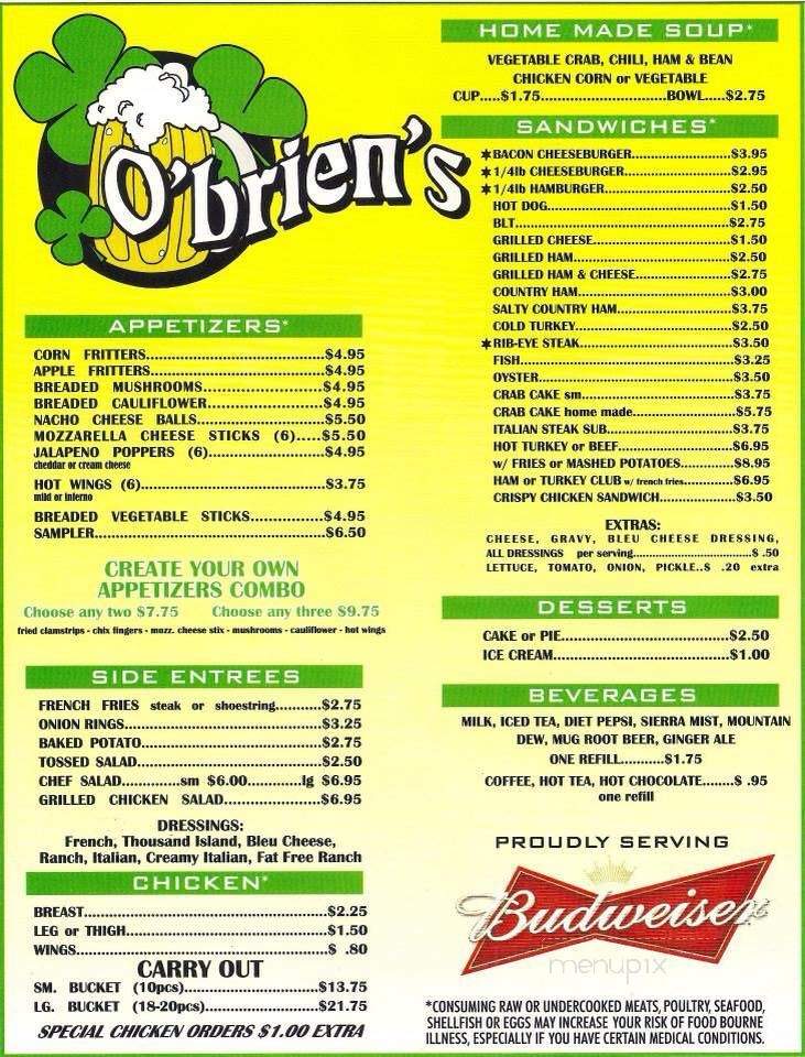 O'Brien's Paradise Cove - Abbottstown, PA