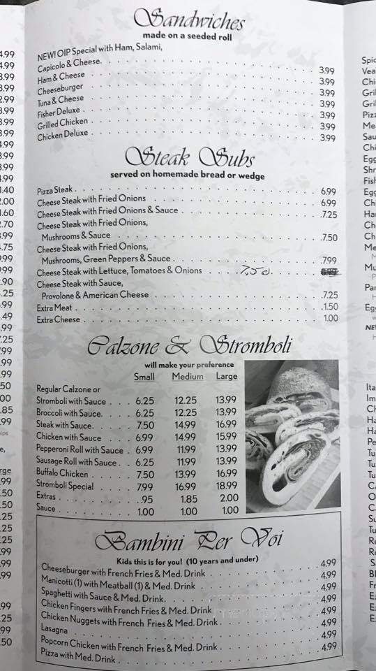 Oip Beavertown - Beavertown, PA menu_pic
