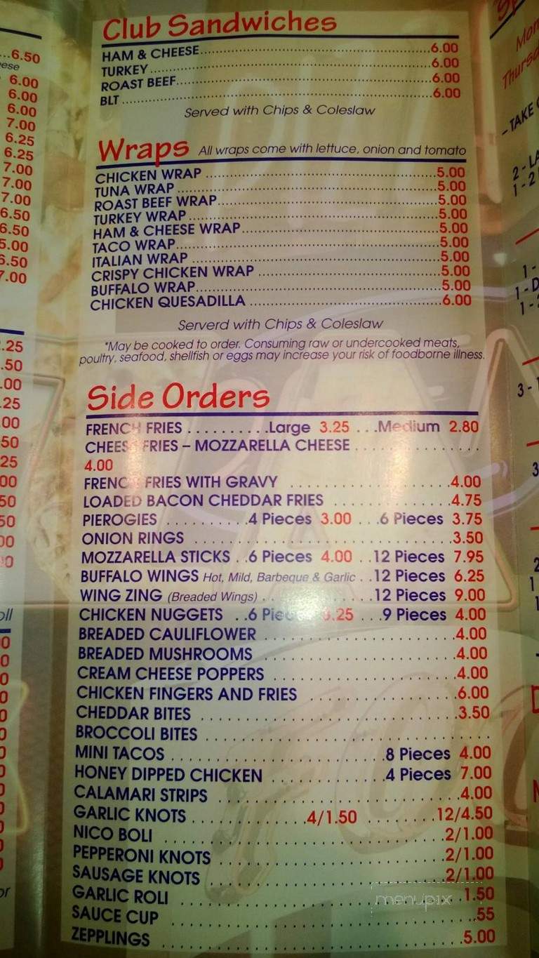 Pizza Como USA Num-9 - Bethlehem, PA menu_pic