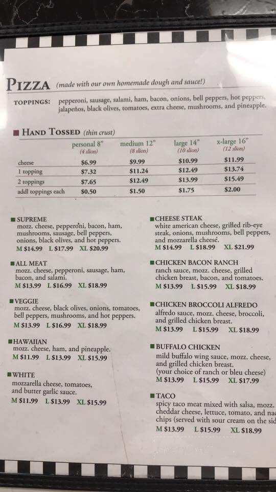 Rick's Dough Boys - Saint Marys, PA menu_pic