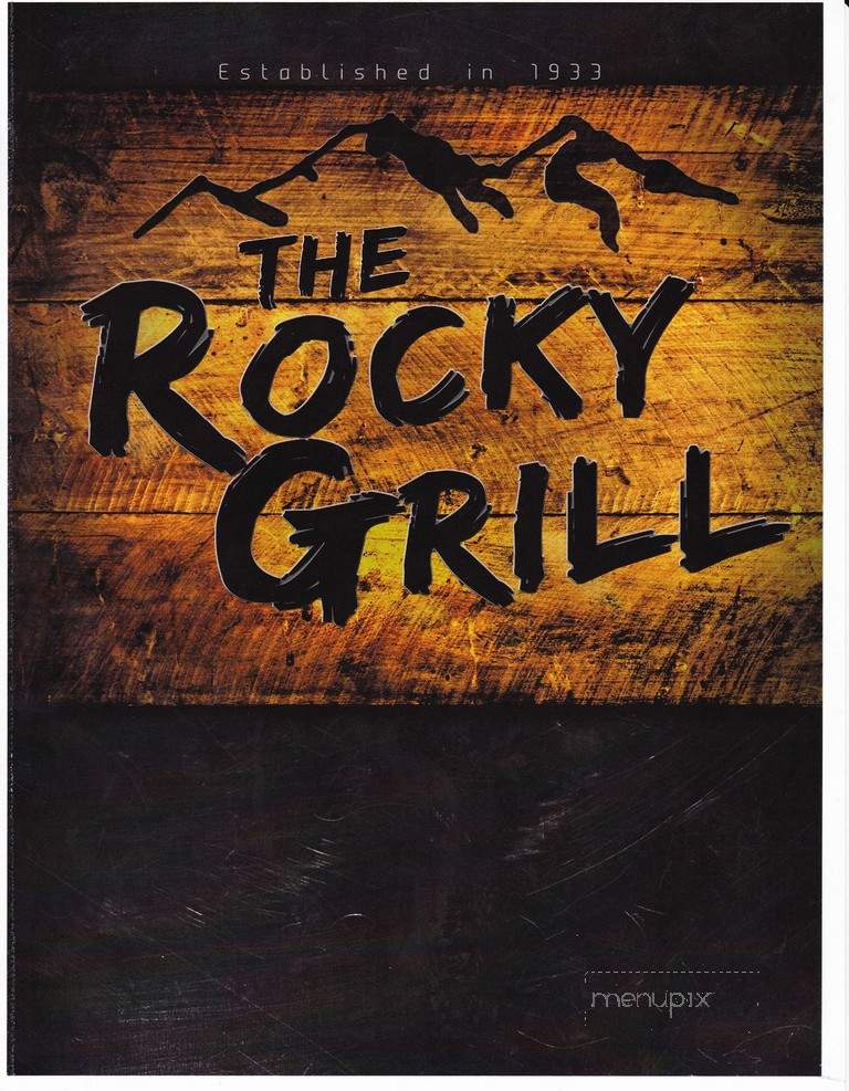 Rocky Grill - Brockway, PA menu_pic