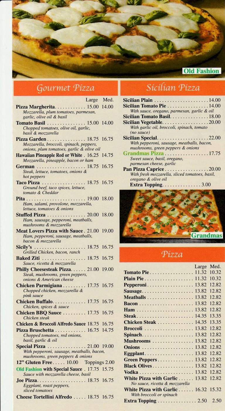 Sicily Pizza & Restaurant - Bethlehem, PA