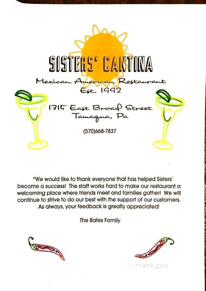 Sisters Cantina - Tamaqua, PA