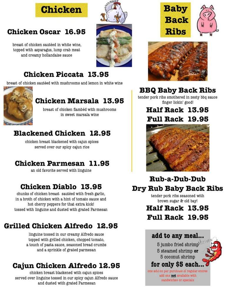 Stopper's - Birdsboro, PA menu_pic