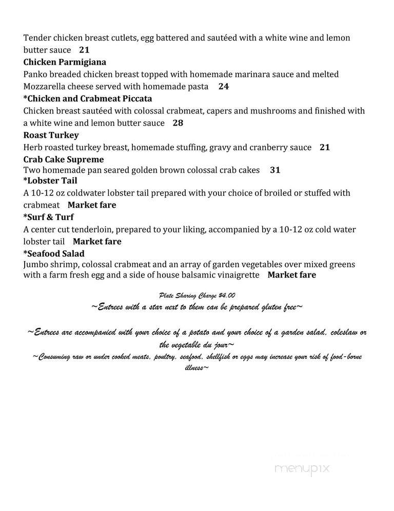 Top Of The Eighties - Hazleton, PA menu_pic