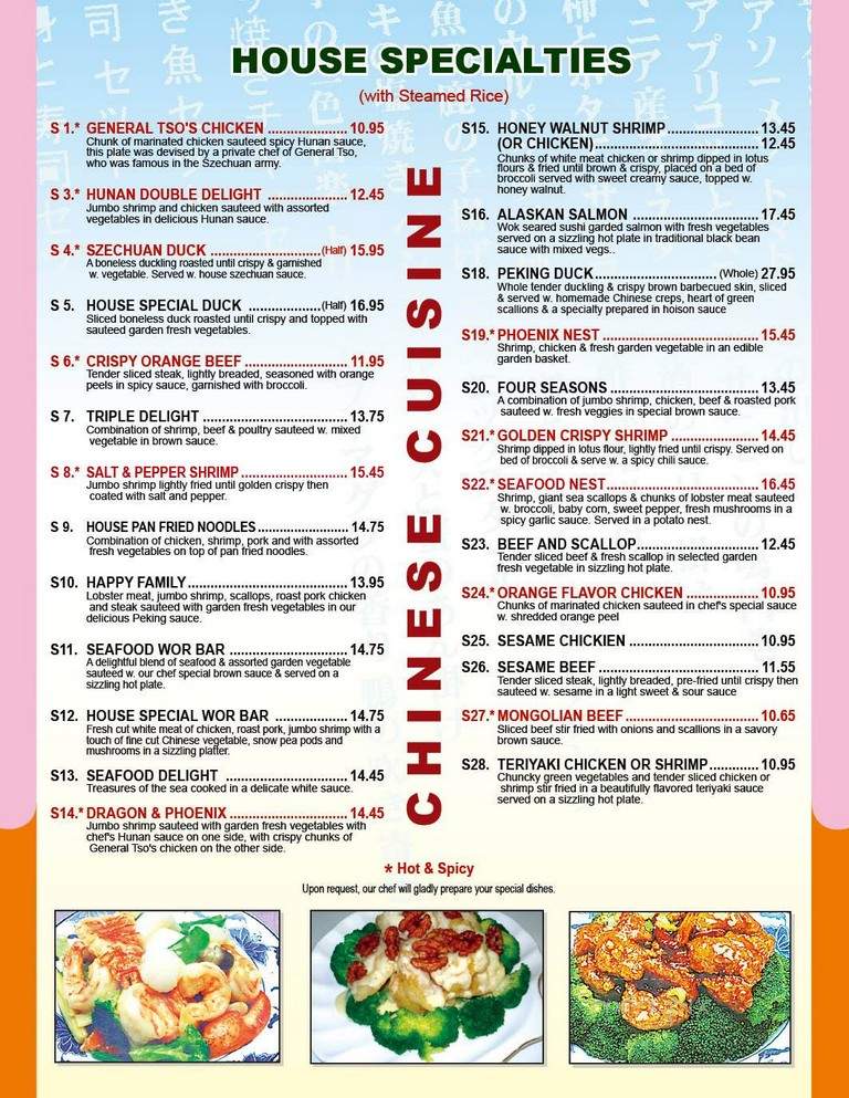Win Wah - Conshohocken, PA menu_pic