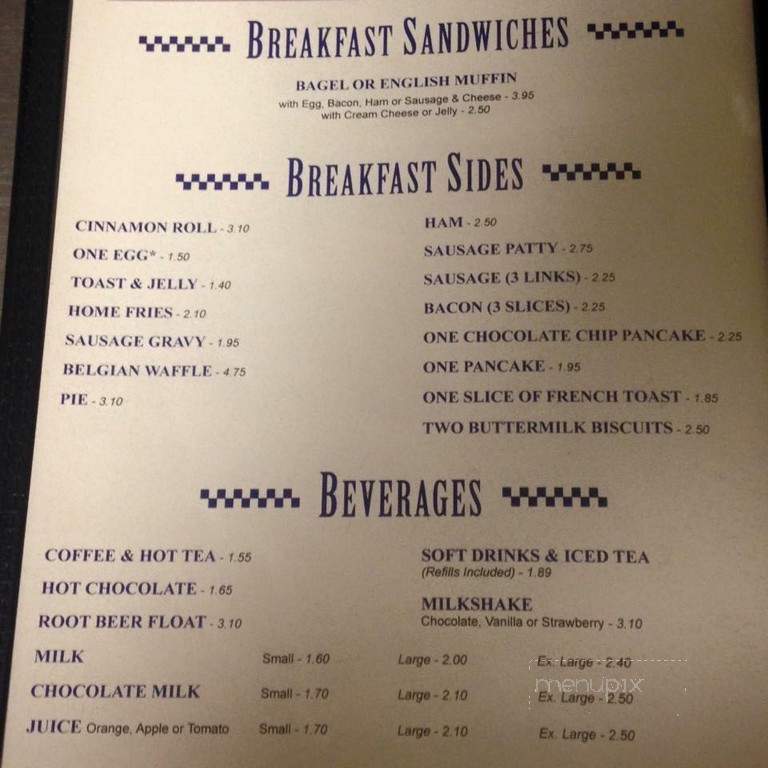 Wolverine - Ellwood City, PA menu_pic