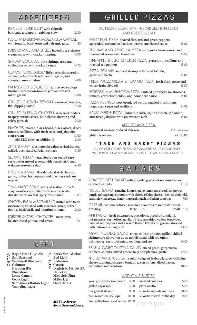 Meritage Restaurant - East Greenwich, RI menu_pic
