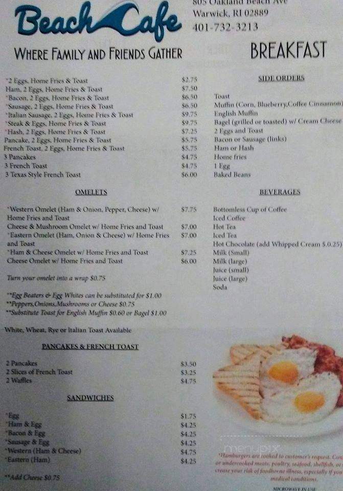 Beach Market & Deli - Warwick, RI menu_pic