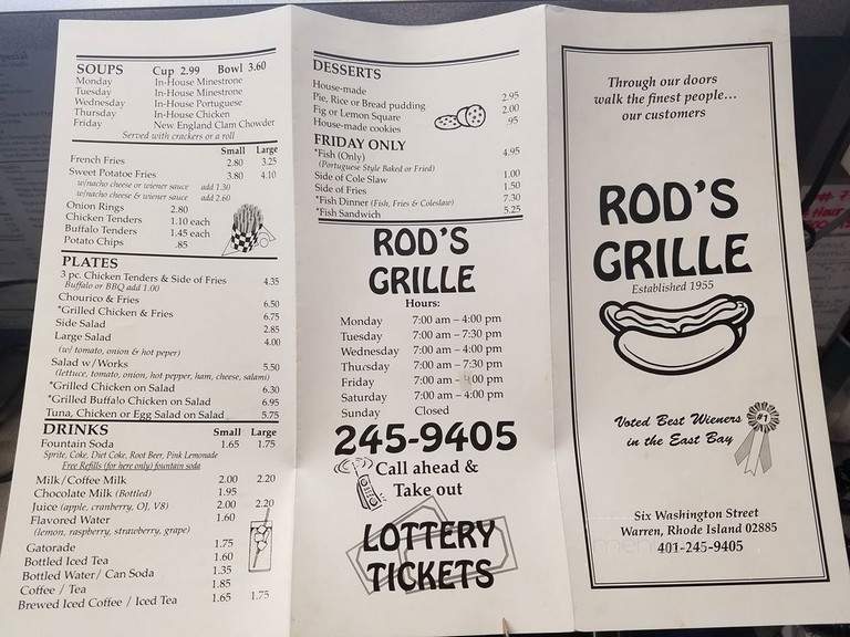 Rod's Grill - Warren, RI