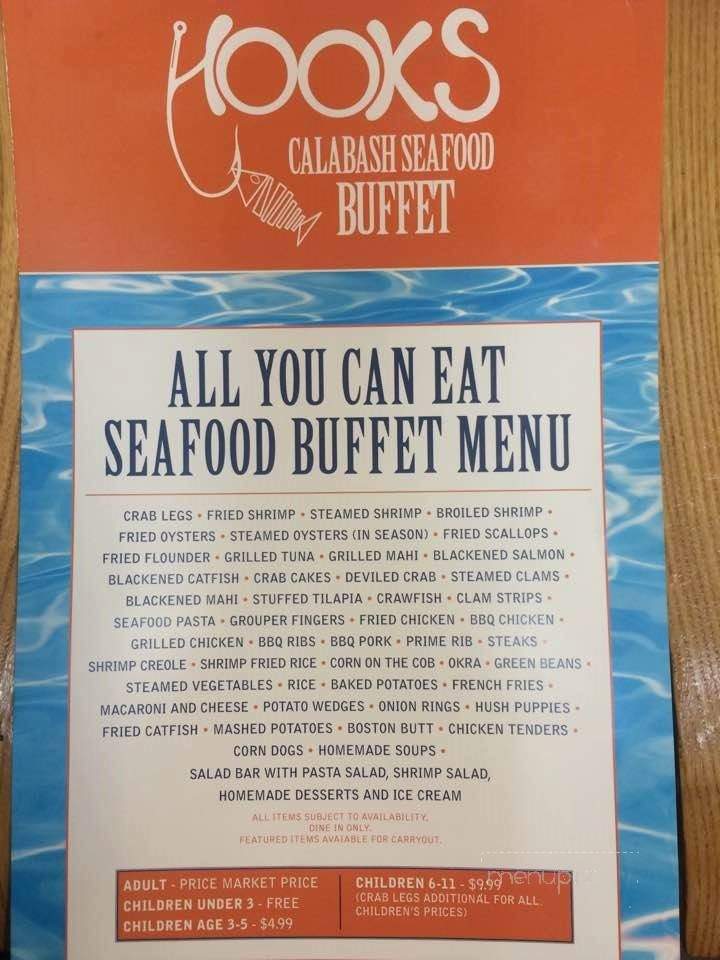 Hooks Calabash Seafood - Myrtle Beach, SC