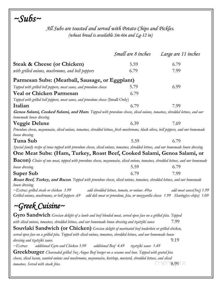 Original House Of Pizza - Orangeburg, SC menu_pic