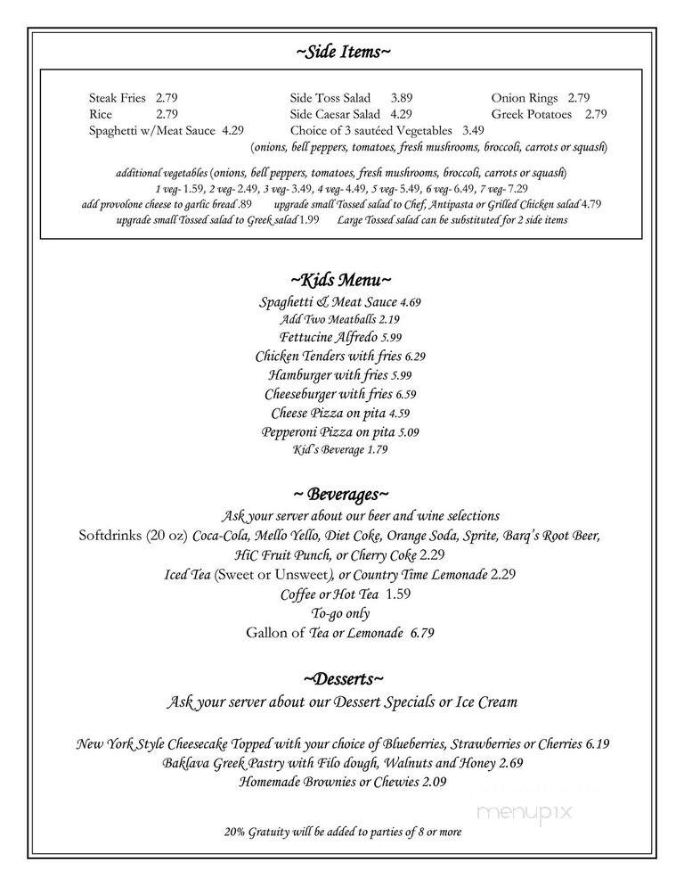 Original House Of Pizza - Orangeburg, SC menu_pic