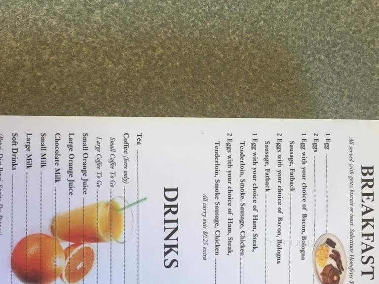 Little Biscuit Barn - Honea Path, SC menu_pic