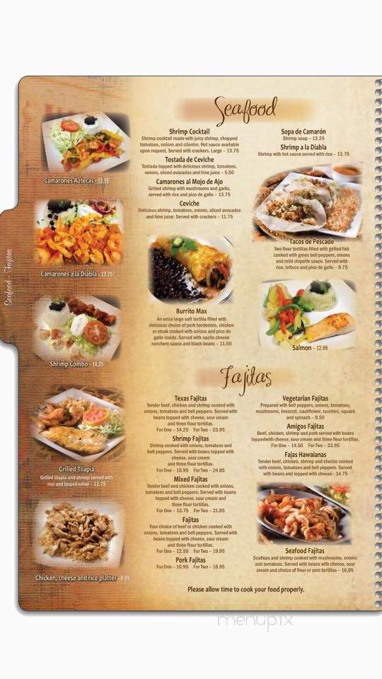 Los Amigos Mexican Restaurant - Greenville, SC menu_pic