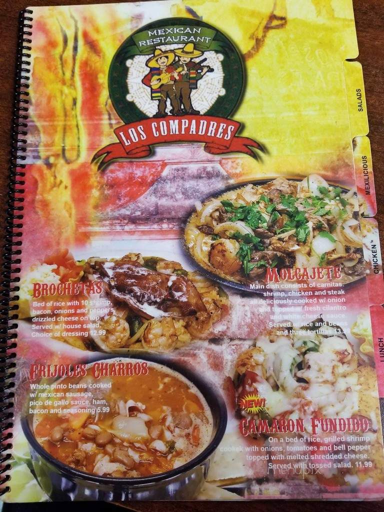 Los Compadreas - Easley, SC menu_pic