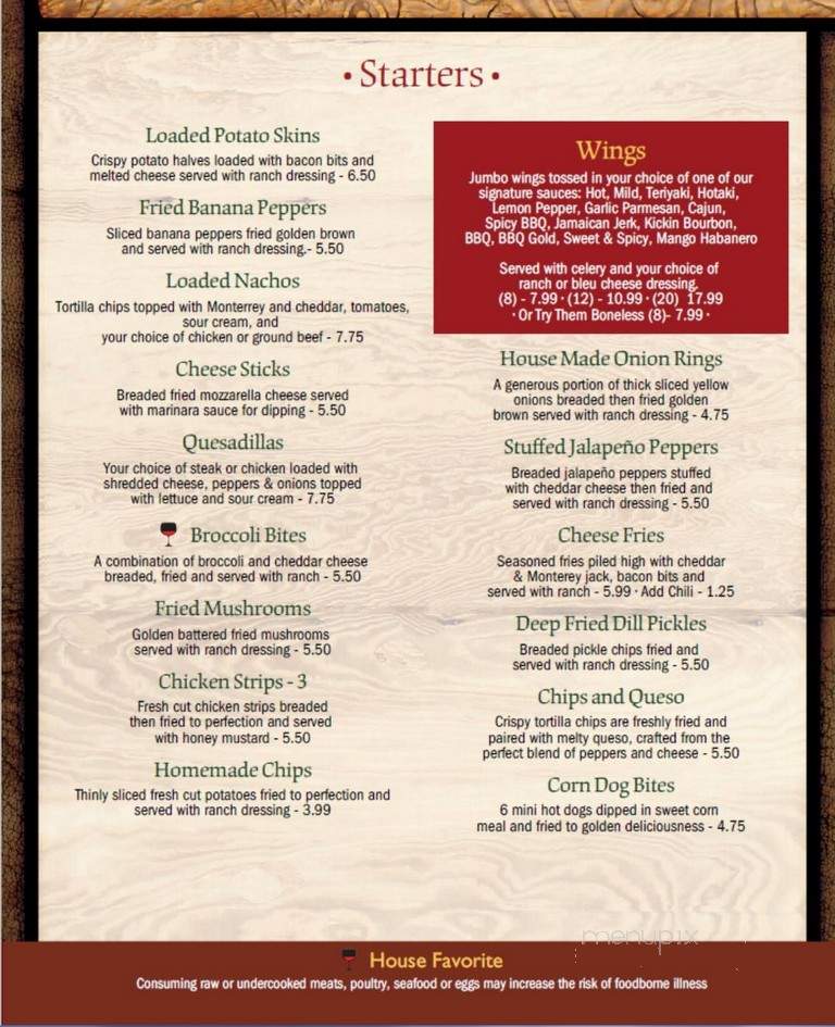M & J Restaurant - Lyman, SC menu_pic