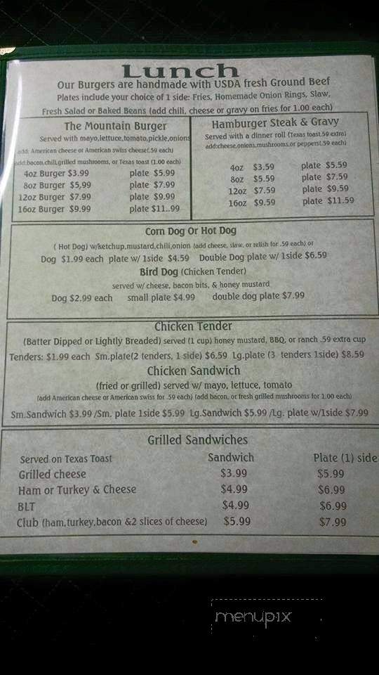 Mountain Rest Cafe - Mountain Rest, SC