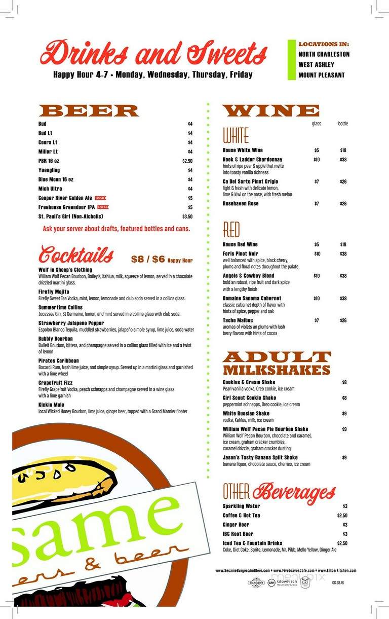 Sesame Burgers & Beer - North Charleston, SC