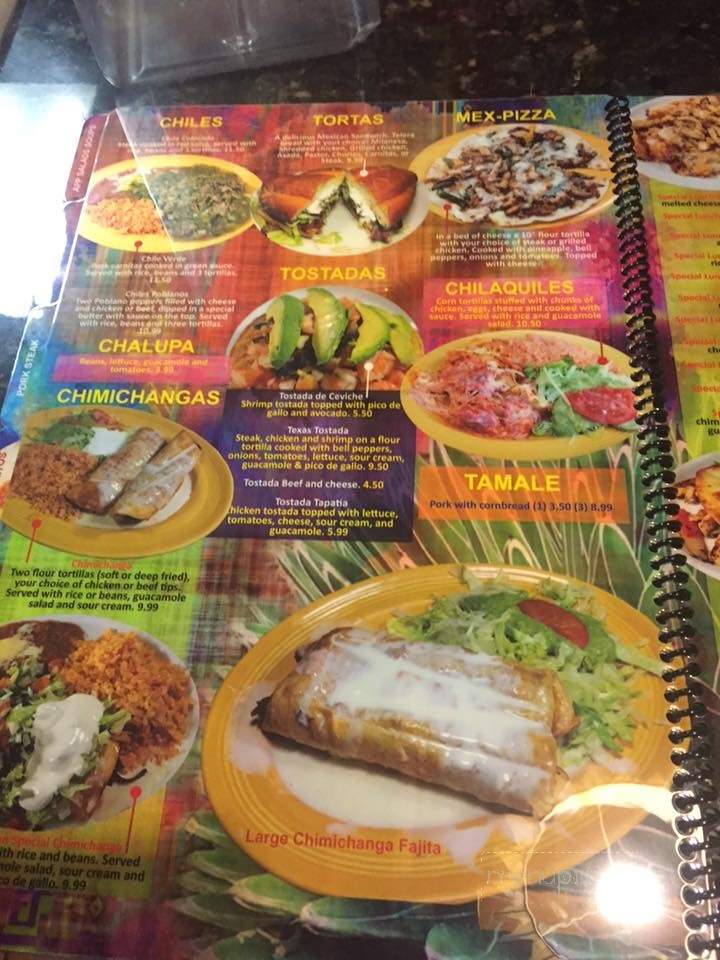 Tequila's - Simpsonville, SC menu_pic