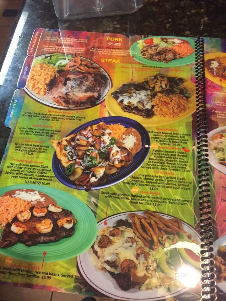 Tequila's - Simpsonville, SC menu_pic