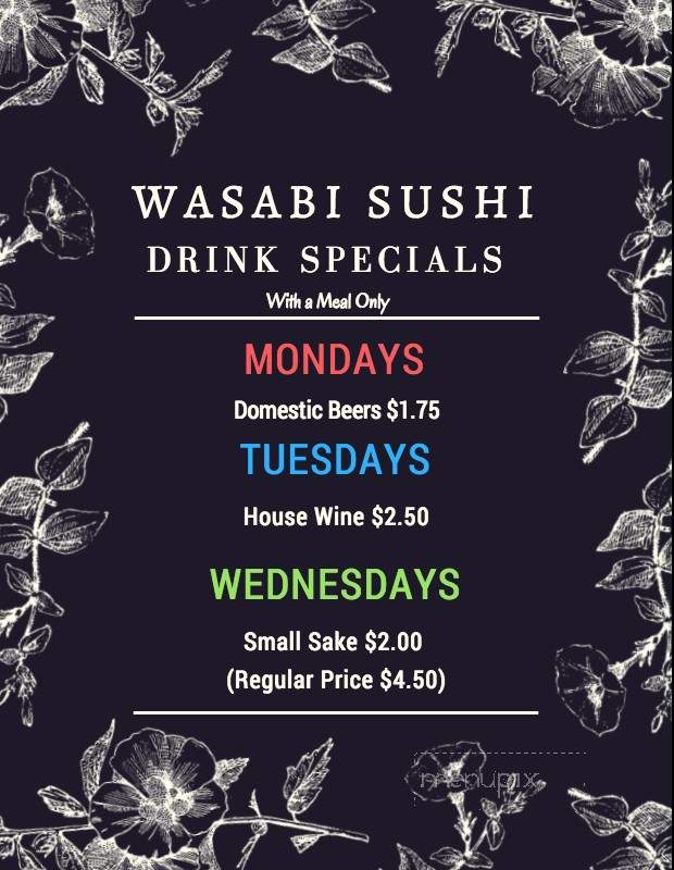 Wasabi Japanese Restaurant - Columbia, SC