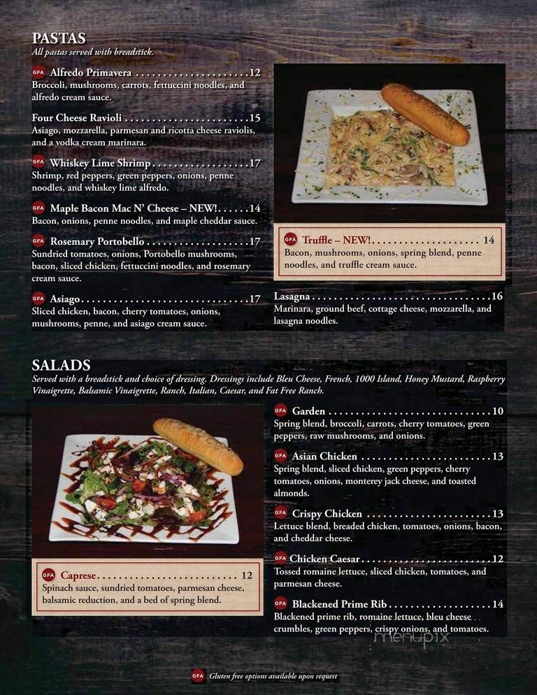 Ram & O'Hares - Brookings, SD menu_pic