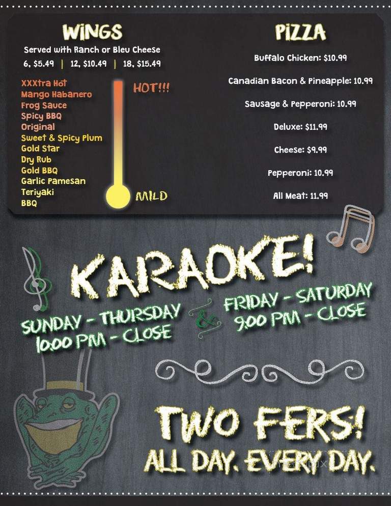 Billy Frogs - Sioux Falls, SD