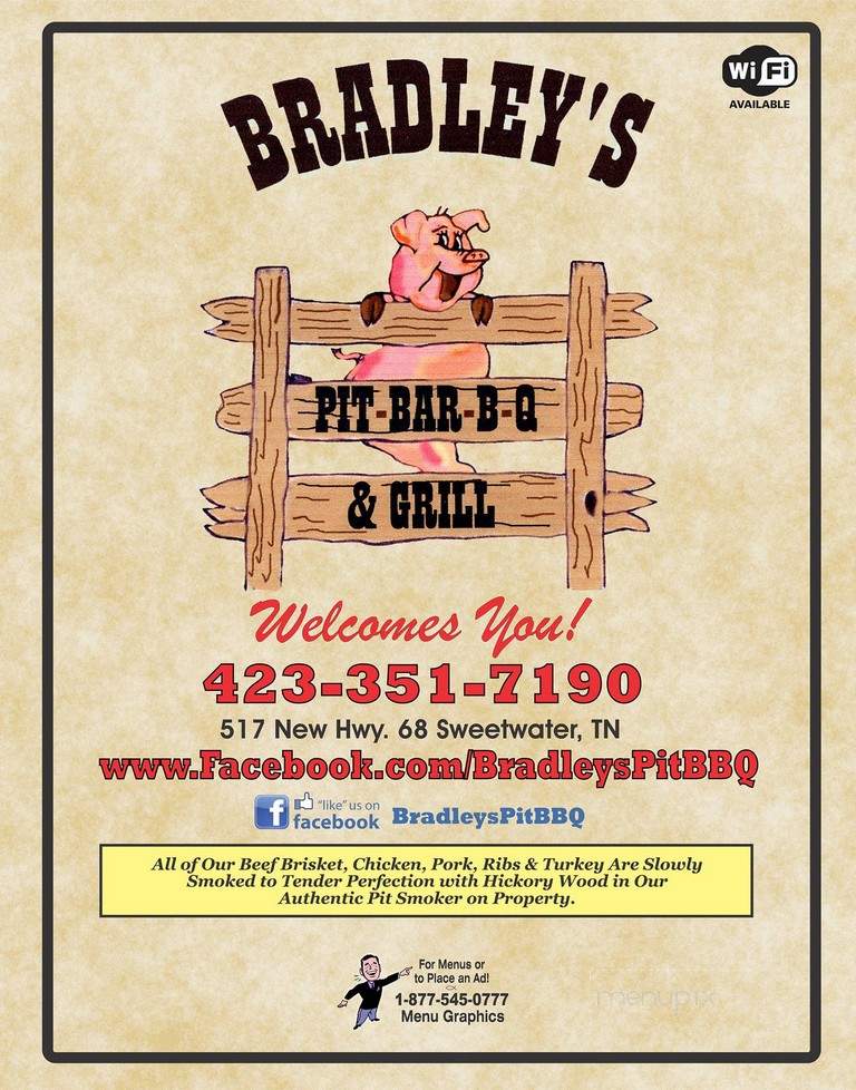Bradley's Pit Barbecue & Grill - Sweetwater, TN