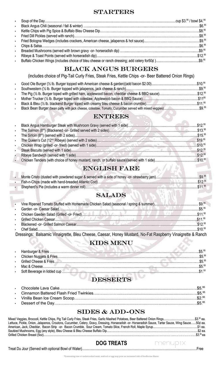Bunganut Pig - Franklin, TN menu_pic