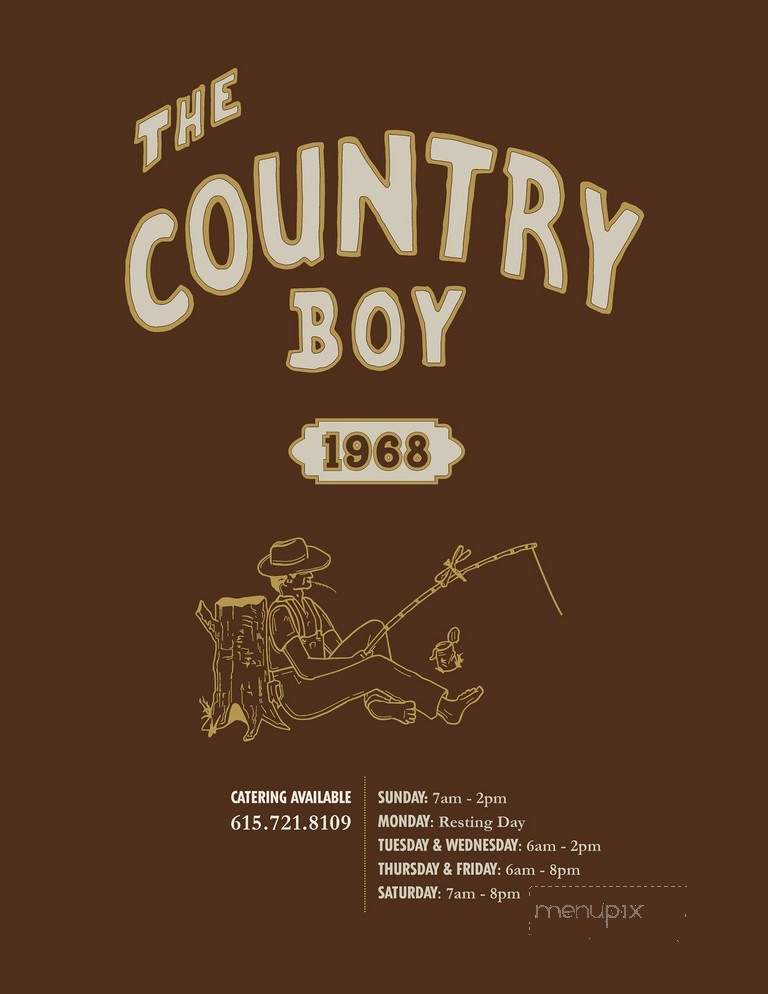 Country Boy's Restaurant - Winchester, TN