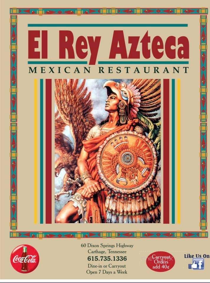 El Rey - Carthage, TN menu_pic