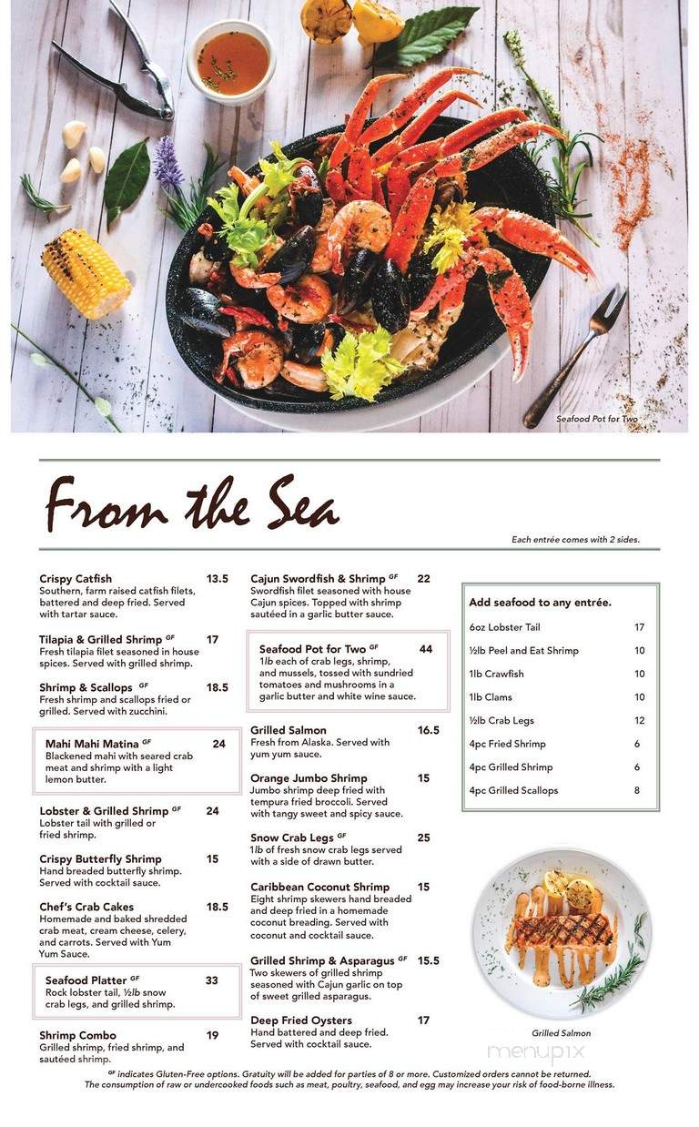 Harbor Cafe - Clarksville, TN menu_pic
