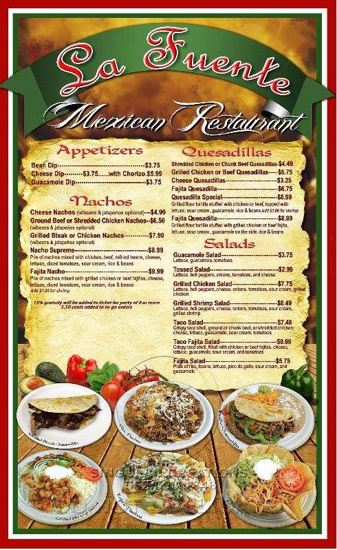 La Fuente Mexican Restaurant - Fayetteville, TN