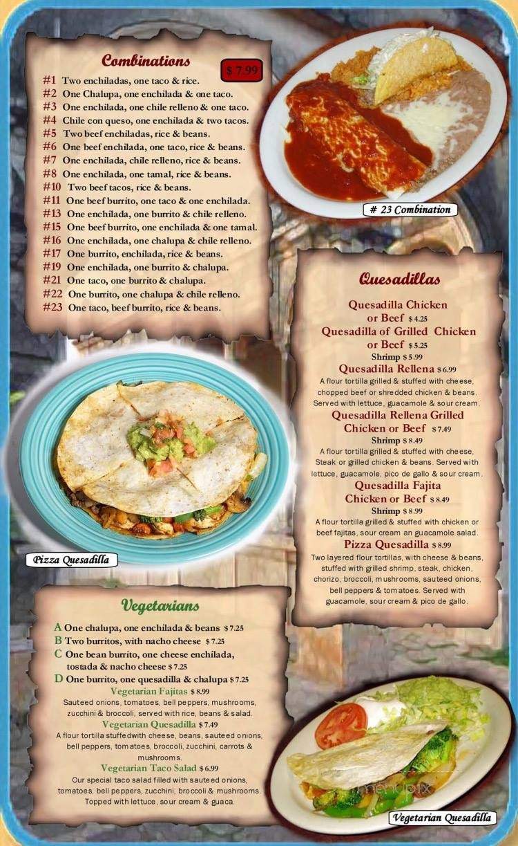 La Hacienda Mexican Restaurant - Franklin, TN menu_pic