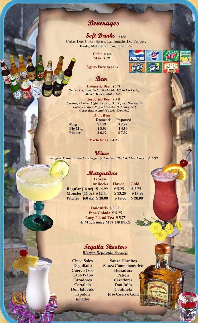 La Hacienda Mexican Restaurant - Franklin, TN menu_pic