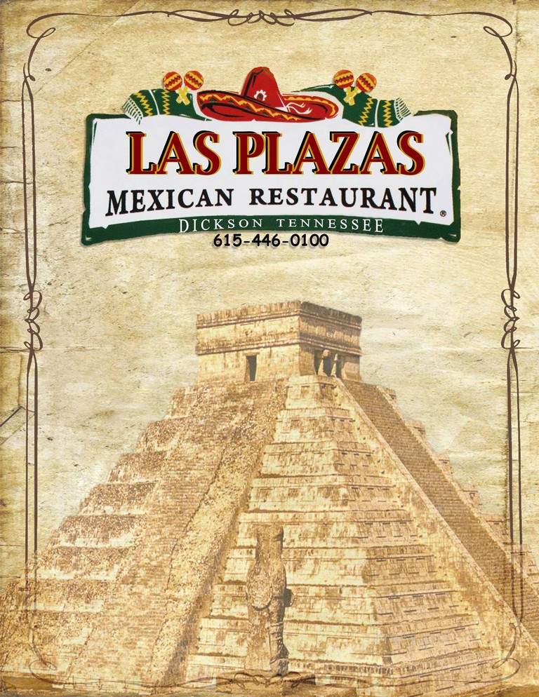 Las Plazas Mexican Restaurant - Dickson, TN menu_pic