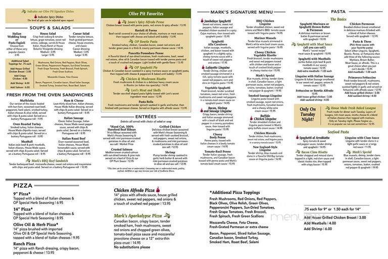 Olive Pit - Paris, TN menu_pic