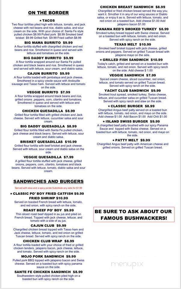Brewhouse West - Nashville, TN menu_pic