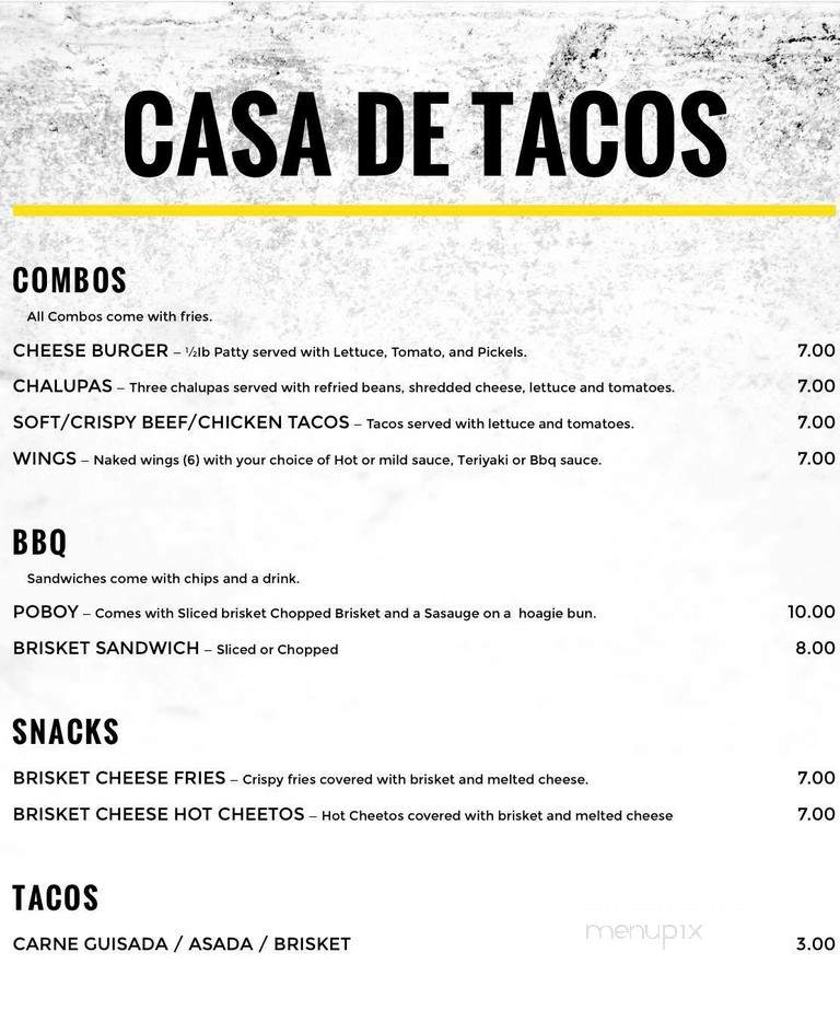Casa De Tacos - Robstown, TX